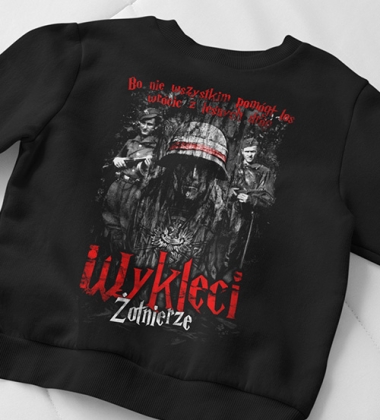 Bluza dziecięca WYKLĘCI ŻOŁNIERZE